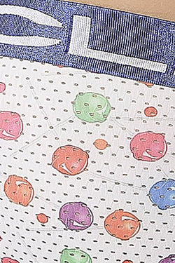 Clever White/Multi Limited Edition Bubble Latin Brief thumbnail 3