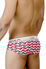 Clever White/Red Limited Edition Anchor Latin Brief