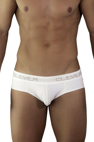 Clever White/Silver Limited Edition Latin Brief