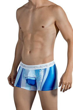 Clever White Waves Boxer Brief thumbnail 1