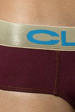 Clever Wine/Gold Rhapsody Latin Brief thumbnail 3