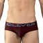 Clever Wine/Teal Limited Edition Striped Latin Brief