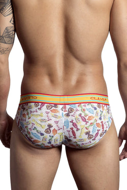 Clever Yellow/Multi Limited Edition Candy Latin Brief thumbnail 2
