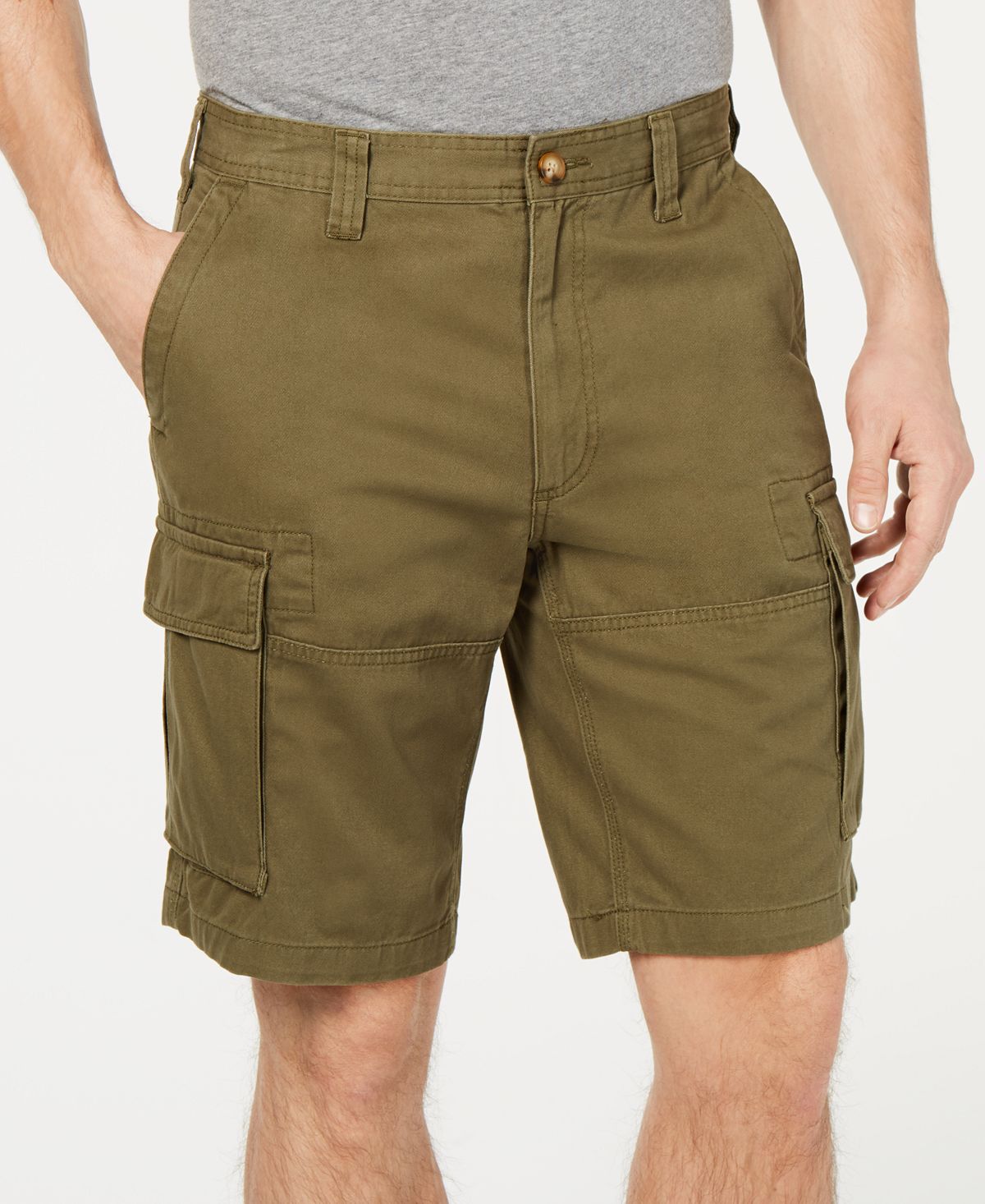 Club Room 10" Cargo Shorts Summer Olive