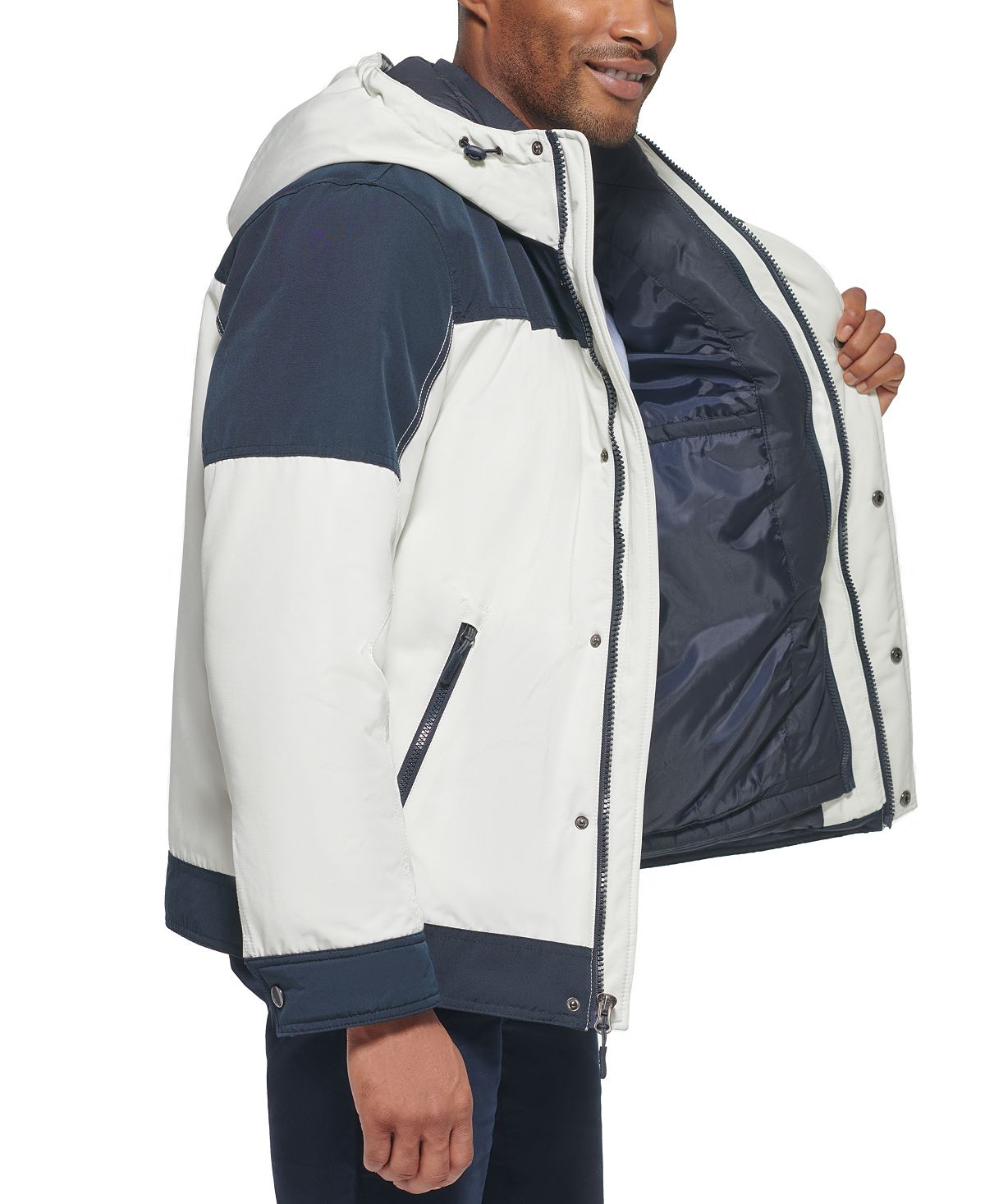 Club Room 3-in-1 Hooded Jacket Ice