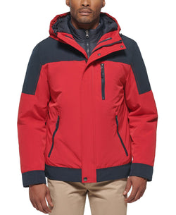 Club Room 3-in-1 Hooded Jacket Red thumbnail 3
