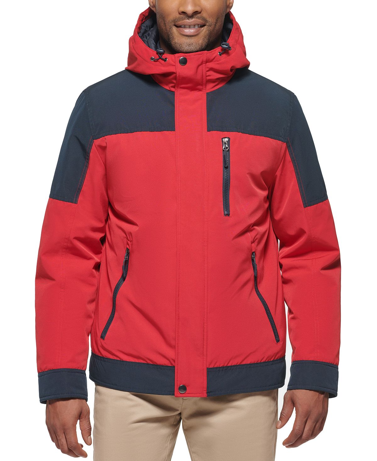 Club Room 3-in-1 Hooded Jacket Red