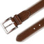 Club Room 35mm Leather Overlay Belt Tan