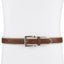 Club Room 35mm Leather Overlay Belt Tan