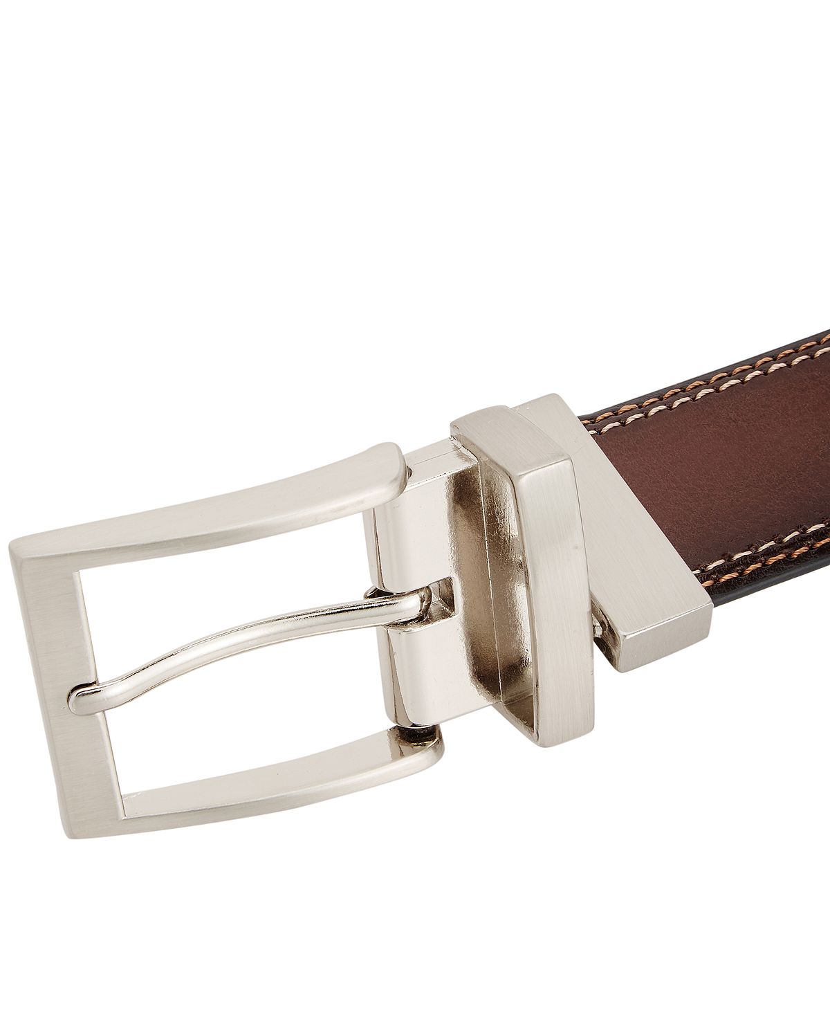 Club Room 35mm Milled Calf Reversible Belt Brown/Black