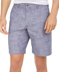 Club Room 7" Stretch Chambray Shorts Chambray thumbnail 1