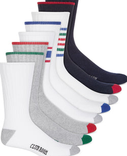 Club Room 8-pk. Crew Socks Red thumbnail 2