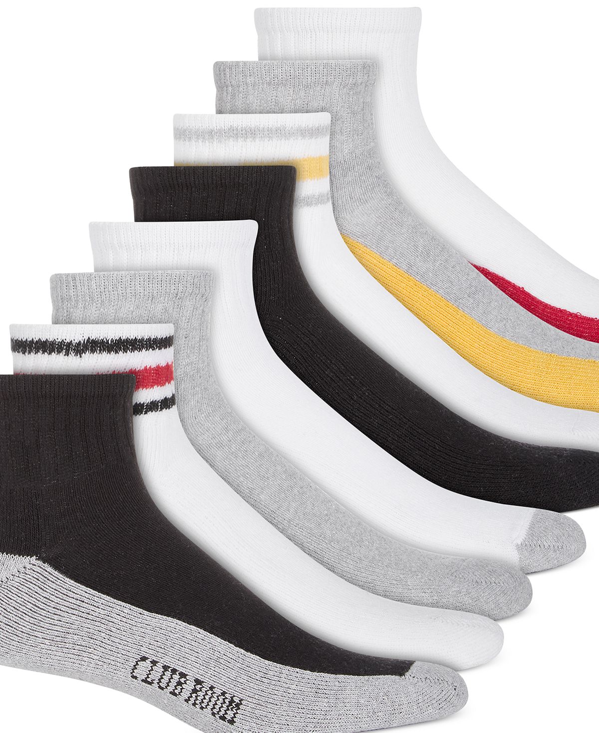 Club Room Ankle Socks 8-pack Red