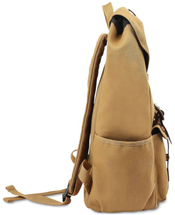 Club Room Backpack With Flaps Khaki thumbnail 2