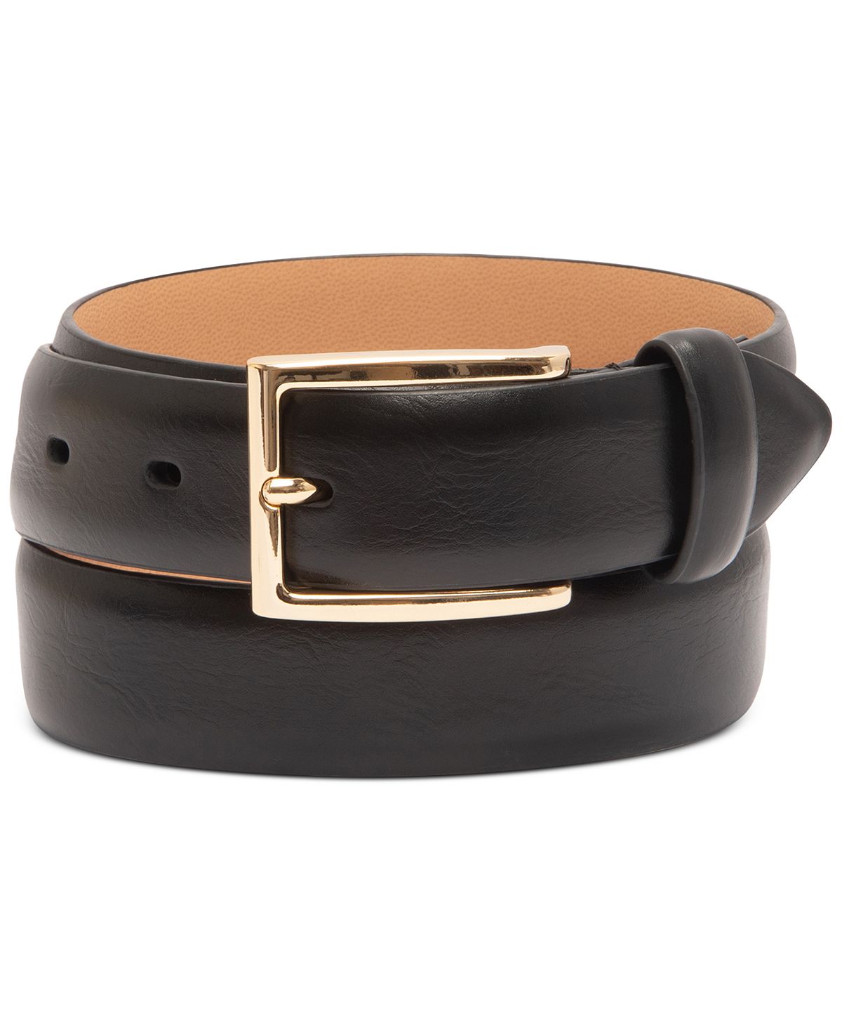 Club Room Burnished Belt Black