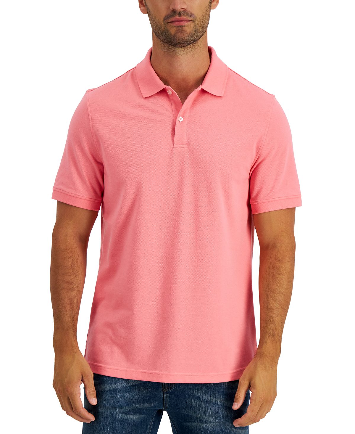 Club Room Classic Fit Performance Stretch Polo Confetti