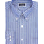Club Room Classic/regular Fit Performance Pinpoint Double Stripe Dress Shirt Dk Blue Pink