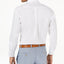 Club Room Classic/regular Fit Performance Stretch Pinpoint Solid French Cuff Dress Shirt White