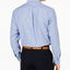 Club Room Classic/regular Fit Stripe Dress Shirt  Blue