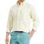 Club Room Classic/regular-fit Performance Stretch Yarn-dyed Pinpoint Dress Shirt Yellow