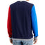 Club Room Colorblocked Rugby Sweatshirt Navy Blue Combo