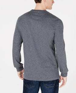 Club Room Doubler Crewneck T-shirt Dark Grey Heather thumbnail 2