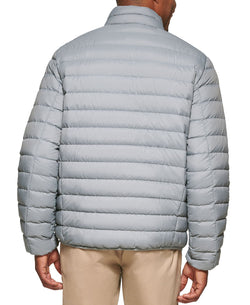 Club Room Down Packable Quilted Puffer Jacket Heather Grey thumbnail 4