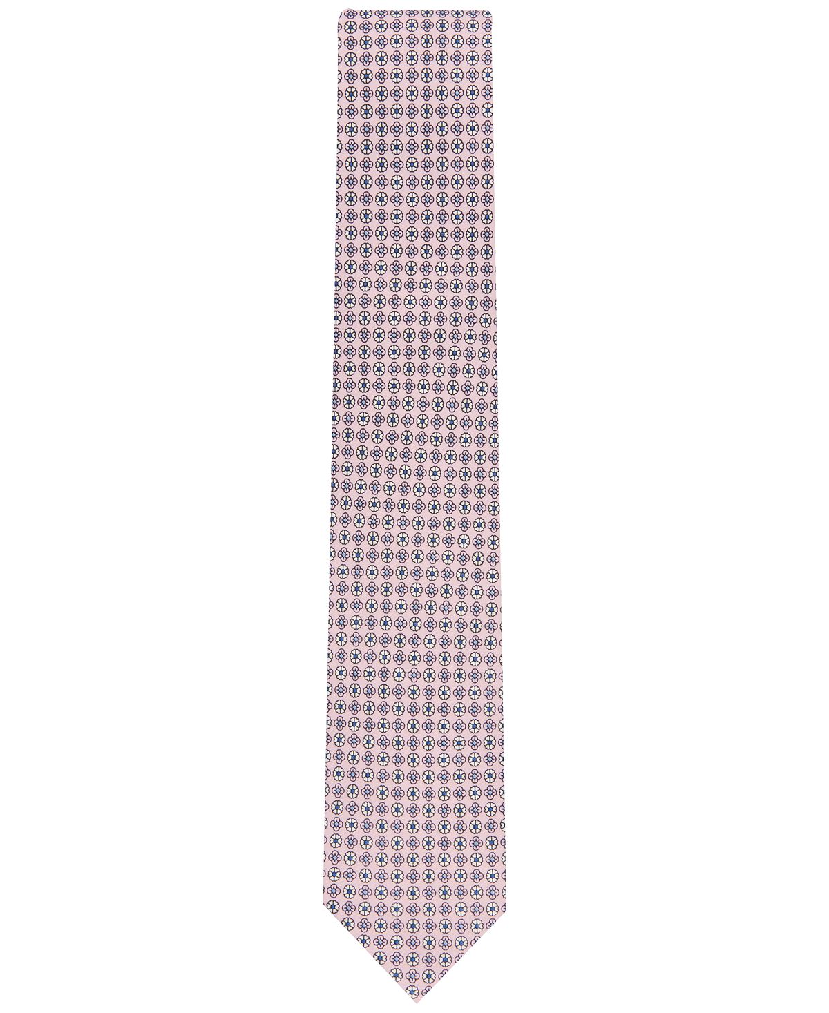 Club Room Emery Slim Floral Neat Tie Pink