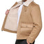 Club Room Faux Suede Jacket Tan