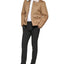 Club Room Faux Suede Jacket Tan