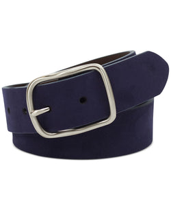 Club Room Faux-suede Belt Navy thumbnail 1
