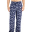 Club Room Flannel Print Pajama Pants Navy Forest