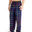 Club Room Flannel Print Pajama Pants Navy/Yellow