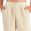 Club Room Fleece Pajama Pants Beige
