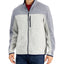 Club Room Full-zip Fleece Sweater Smooth Silver