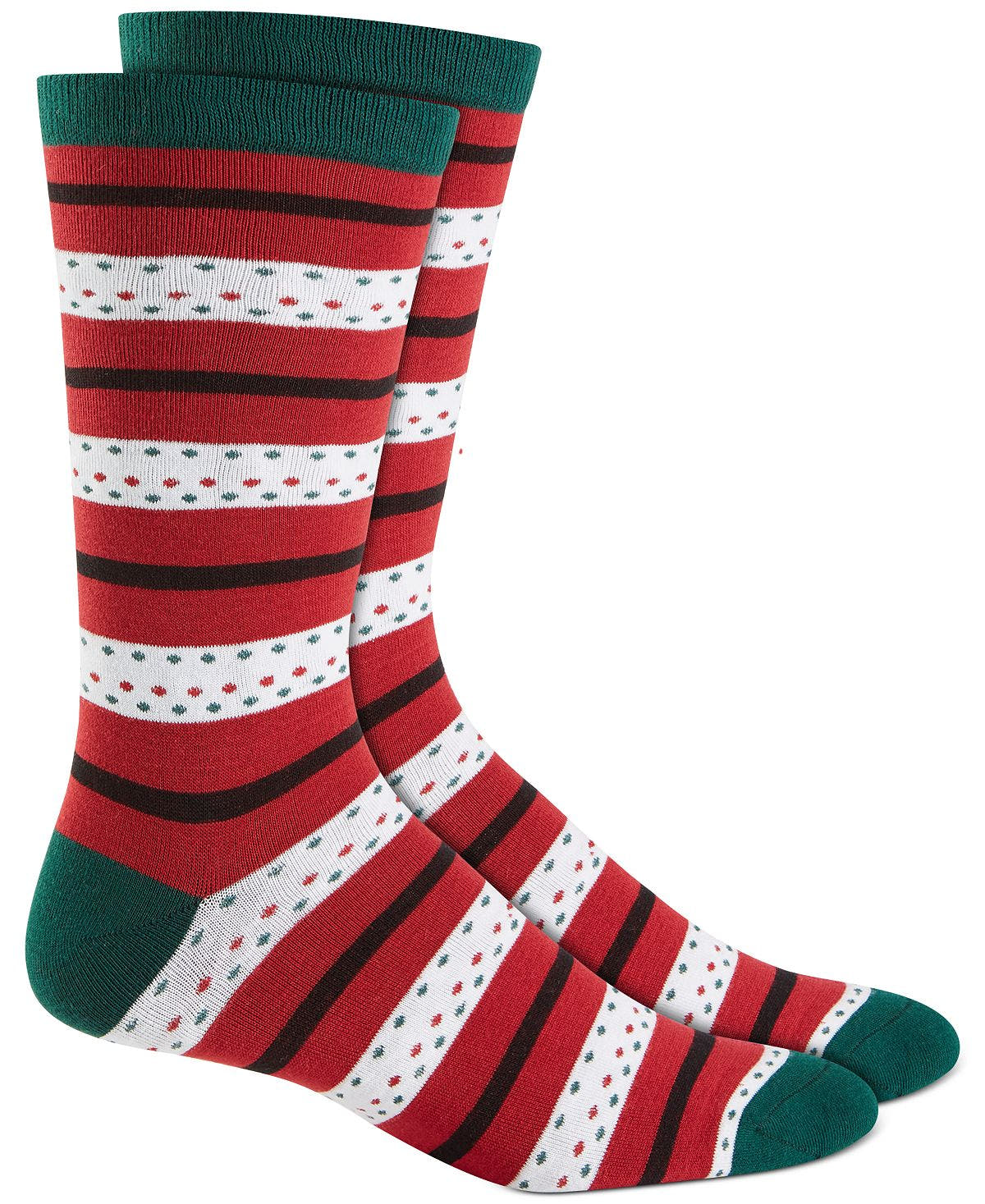 Club Room Holiday Socks Holiday Stripes