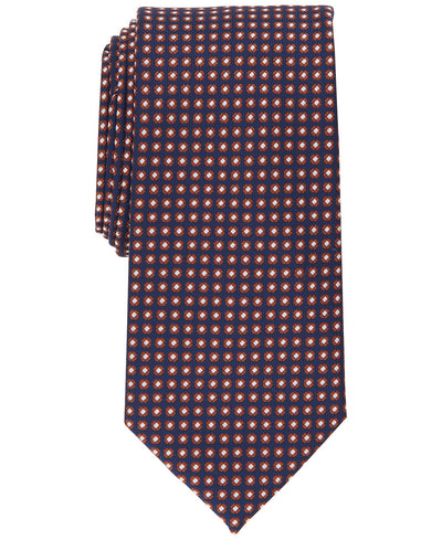 Club Room Lopez Neat Tie Brown
