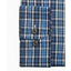 Club Room Men’s Classic/regular Fit Stretch Plaid Button Down Collar Dress Shirts Created For Macy’s Navy/Light Blue