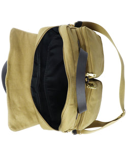 Club Room Messenger Bag Khaki thumbnail 2