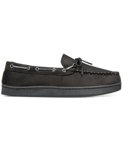 Club Room Moccasin Slippers Black thumbnail 2