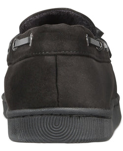 Club Room Moccasin Slippers Black thumbnail 3