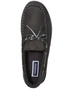 Club Room Moccasin Slippers Black thumbnail 4