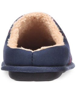 Club Room Moose-print Slippers Navy thumbnail 3