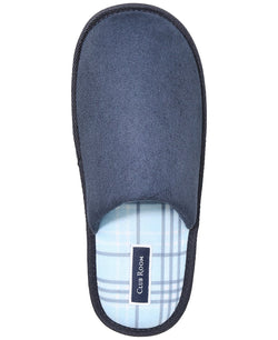 Club Room Mule Slippers Navy thumbnail 4