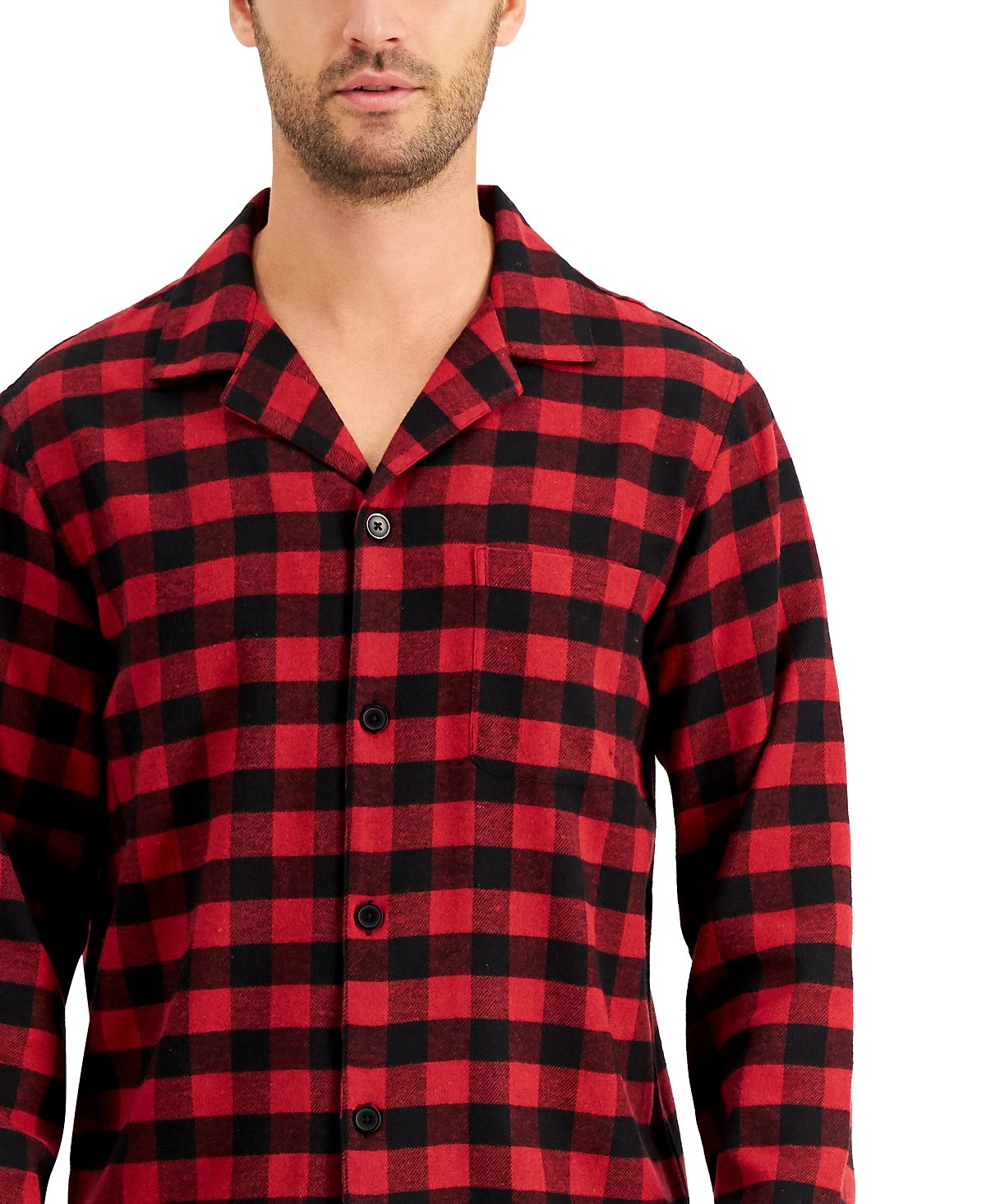 Club Room Pajama Set Red/Black