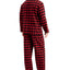 Club Room Pajama Set Red/Black