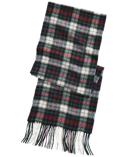 Club Room Plaid Cashmere Scarf Red/Green/White Combo thumbnail 1