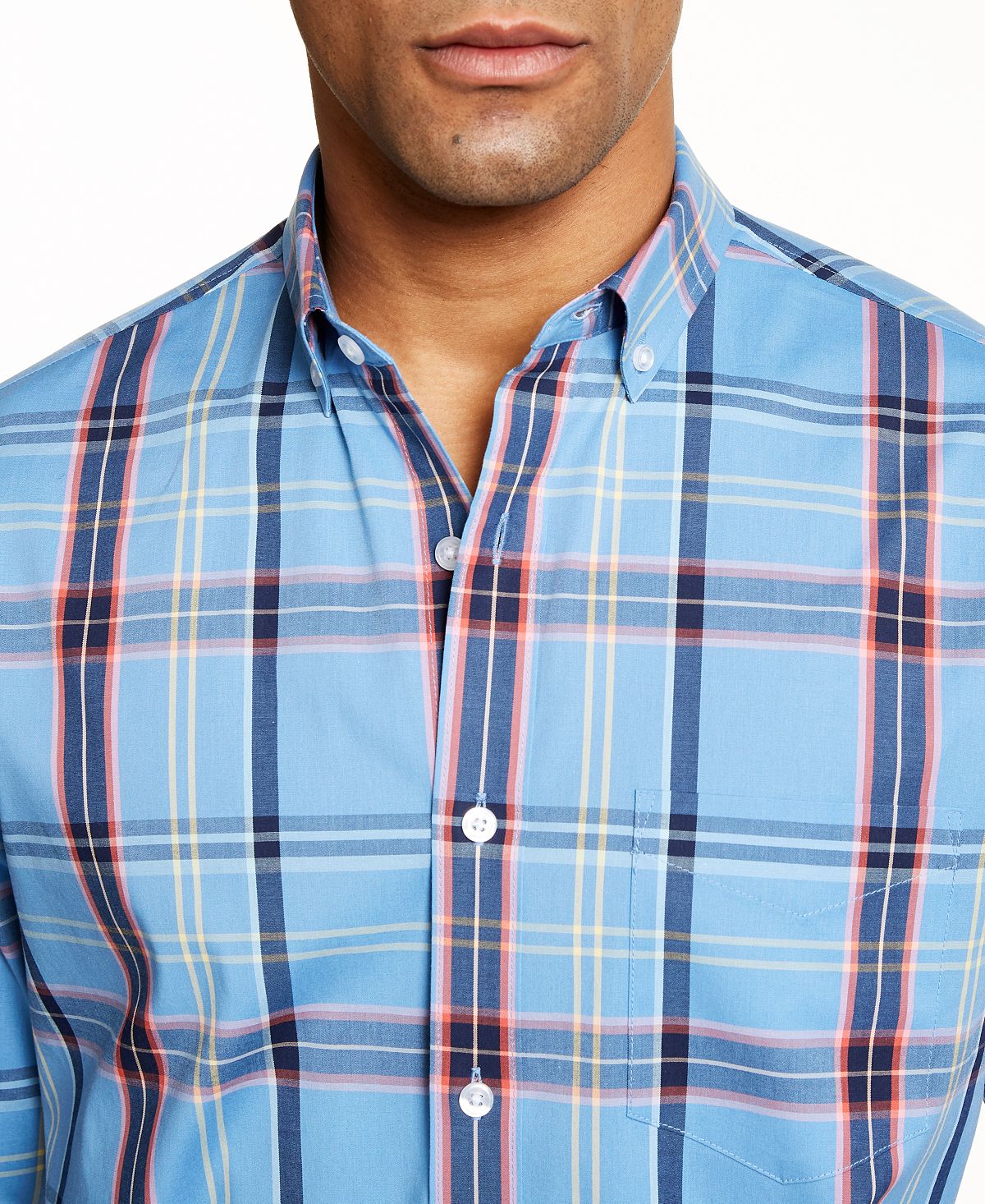 Club Room Plaid Shirt Coast Combo