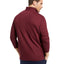 Club Room Quarter-zip French Rib Pullover Sweater Red Plum