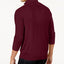 Club Room Quarter-zip Merino Wool Blend Sweater Red Plum